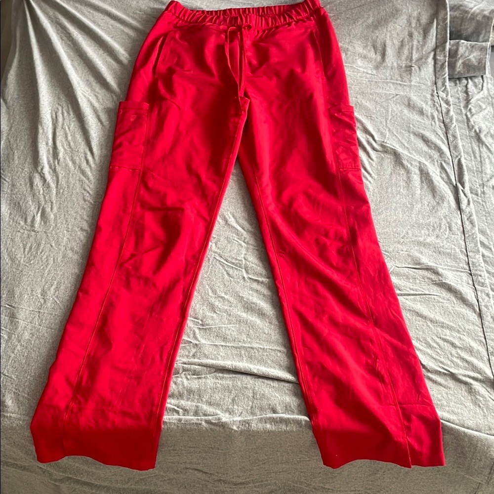 Red Scrubs
